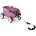 Puppen Ziehwagen CHIC2000 "Skipper, Jeans Pink" Puppenausstattungen rosa (jeans pink) Kinder Puppenwagen -trage