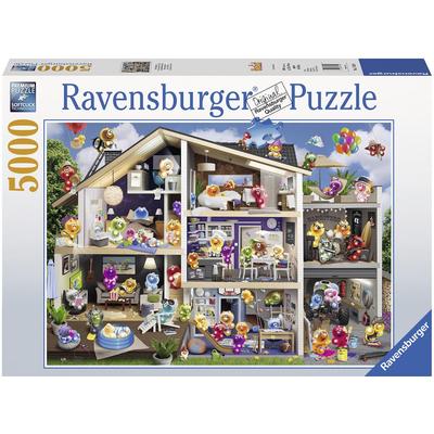 Puzzle RAVENSBURGER "Gelini Puppenhaus" Puzzles bunt Kinder Puzzle