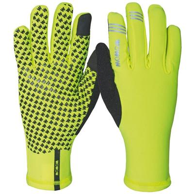 Fahrradhandschuhe WOWOW "Morning Breeze" Gr. S, gelb (gelb, schwarz), Handschuhe, S, Materialmix Image