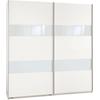 Schwebetürenschrank WIMEX "Chess", weiß (weiß, weiß), B:180cm H:198cm T:64cm, Schränke