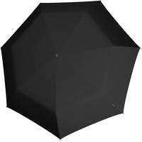 Taschenregenschirm KNIRPS T.020 small manual, black schwarz (black) Regenschirme Taschenschirme