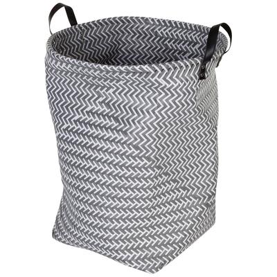 Wäschekorb MÖVE, grau, B:40cm H:50cm T:40cm, Kunststoff, Wäschesammler, mit innovativem Programm Image
