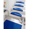 Stufenmatte HANSE HOME "Fancy" Teppiche Gr. B/L: 23 cm x 65 cm, 7 mm, 15 St., blau Stufenmatten