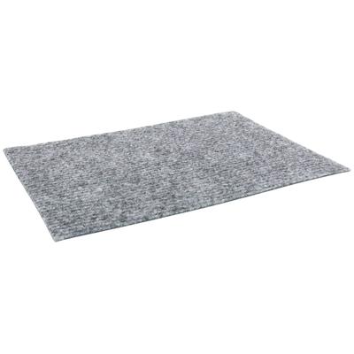 Nadelvliesteppich "MALTA", grau, B:200cm H:2,5mm L:400cm, Polypropylen, PRIMAFLOR-IDEEN IN TEXTIL, Teppiche, Uni-Farben, strapazierfähig & pflegeleicht, Kurzflor, Nadelvlies Image