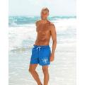 Badeshorts CHIEMSEE "Melange" Gr. S (46/48), N-Gr, blau Herren Badehosen Badeshorts