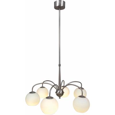 NÄVE Pendelleuchte "CROWN", bunt (silberfarben, weiß), Ø 13cm H: 100cm, Lampen, Hängeleuchte, Hängelampe Image