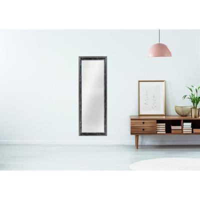 Dekospiegel LENFRA "Kayka", silber (silber, schwarz), B:51cm H:141cm T:2,2cm, EPS-Kunststoff, Spiegel, Wandspiegel Image