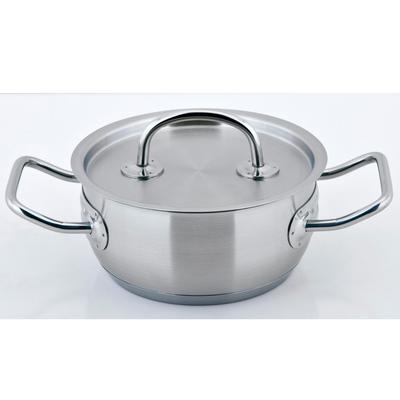 Bratentopf CARL SCHMIDT SOHN "Pro-X", silber (silberfarben), Ø:16cm, Töpfe, Induktion