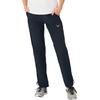 Jerseyhose TRIGEMA "TRIGEMA Freizeithose mit elastischer Kordel", Damen, Gr. L, US-Größen, blau (navy), 74% Nylon, 26% Elastan, casual, Hosen
