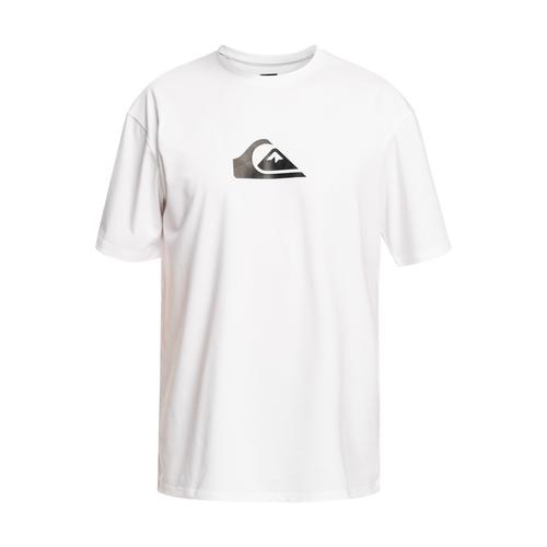 „Neopren Shirt QUIKSILVER „“Solid Streak““ Gr. M/175 – 180 cm & 68 – 77 kg, weiß (white) Herren Shirts Surfen“