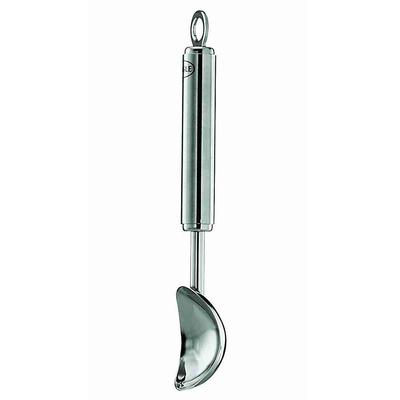 Eisportionierer RÖSLE, silber (edelstahlfarben), - L: 20,5cm, Edelstahl 18/10, Kochlöffel, Löffel zum Portionieren, Edelstahl 18/10, spülmaschinengeeignet