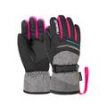 Skihandschuhe REUSCH "Bolt GTX Junior" Gr. 4,5, schwarz (schwarz, meliert) Kinder Handschuhe Accessoires