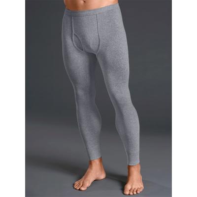 Lange Unterhose KINGS CLUB, Herren, Gr. 7, grau (grau, meliert), 100% Baumwolle, Unterhosen Image