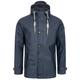 Regenjacke DEPROC ACTIVE "Friesennerz GANDER MEN", Herren, Gr. L (52), blau (navy), Obermaterial: 100% Polyurethan; Futter: 100% Polyester, sportlich, Langarm mit Druckknopf, Jacken, auch in Großen Größen erhältlich