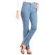 Bequeme Jeans CLASSIC BASICS Gr. 215, E x trakurzgrößen, blau (blue, bleached) Damen Jeans