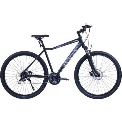 Mountainbike PERFORMANCE Fahrräder Gr. 52 cm, 29 Zoll (73,66 cm), schwarz Hardtail Fahrrad