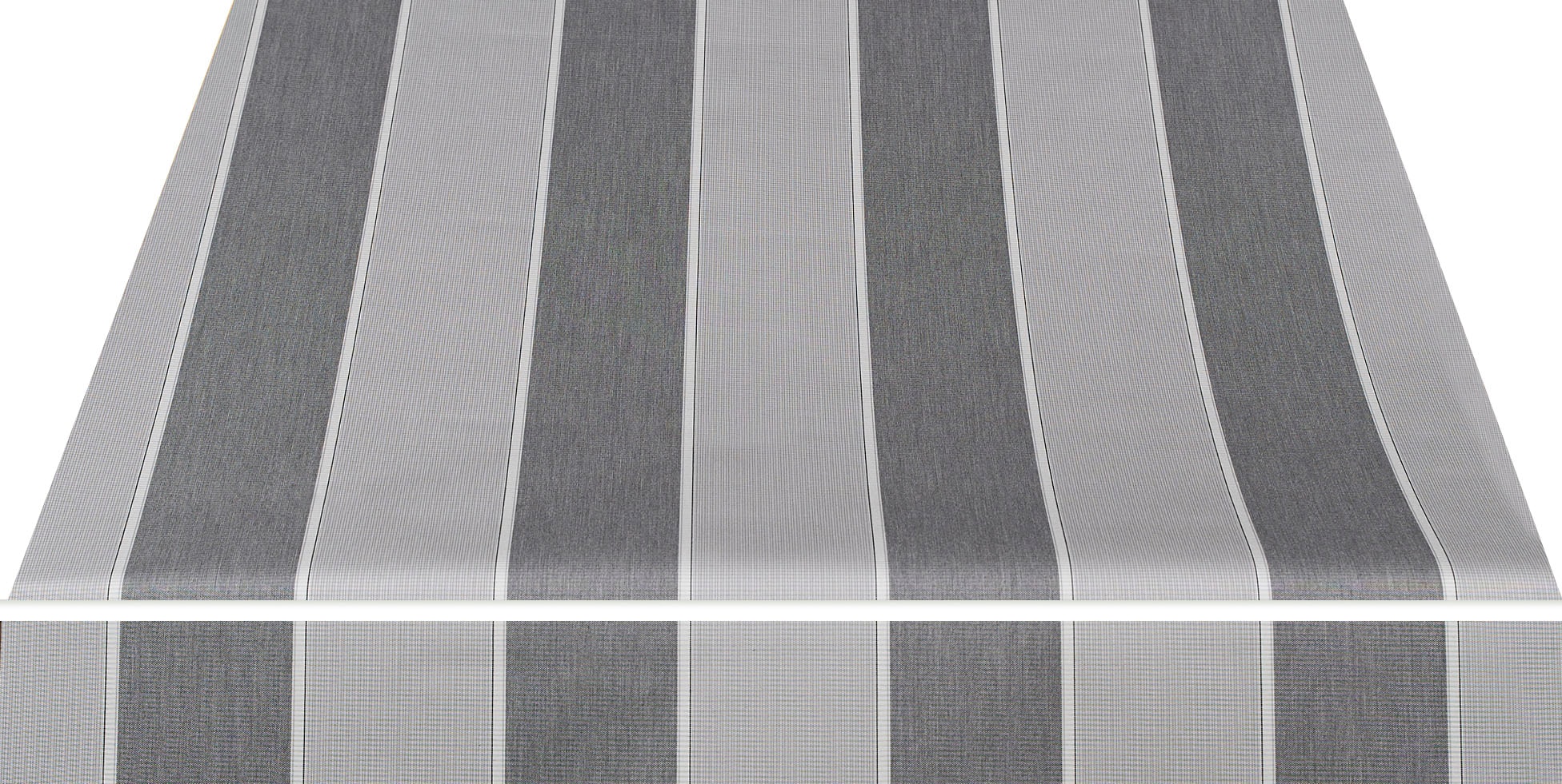 Halbkassettenmarkise SPETTMANN "SKY FIX", grau (anthrazit, grau), B:350cm, Polyacryl, Markisen, 350 cm Breite, 250 cm Ausfall, Volant gewellt