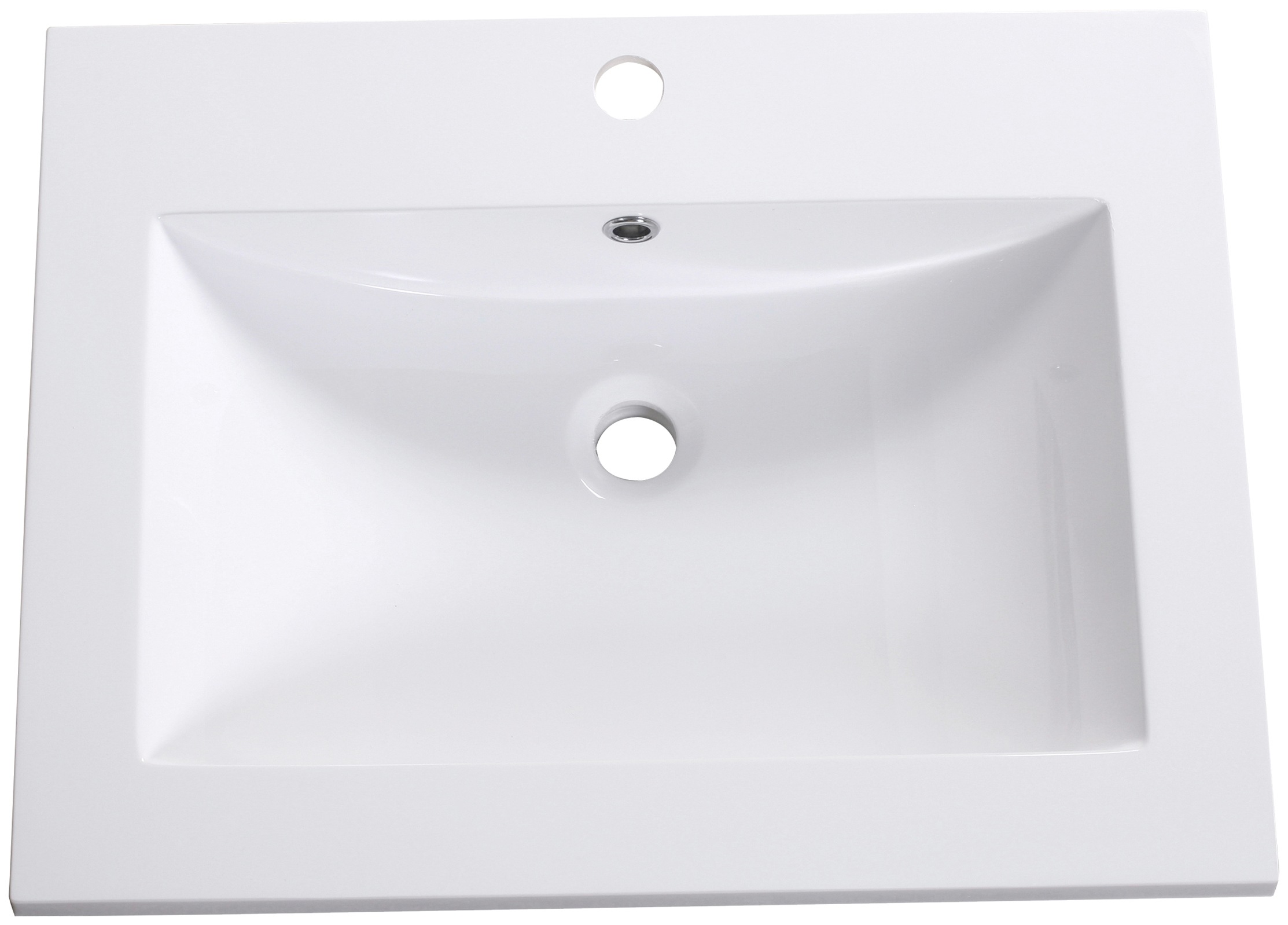Waschbecken SANOTECHNIK Waschtische weiß Waschbecken