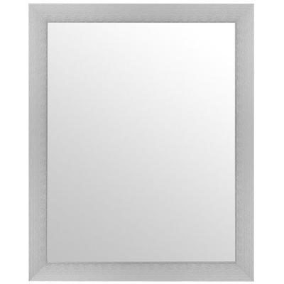 Dekospiegel LENFRA "Fenna", silber (silberfarben), B:46cm H:66cm T:1,1cm, Aluminium, Spiegel, Wandspiegel Image