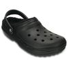 Hausschuh CROCS "Classic Lined Clog", Herren, Gr. 42, schwarz (schwarz, uni), Croslite, casual, Schuhe, Gartenclog, Schlappen, Clog, mit kuscheligem Fellimitat