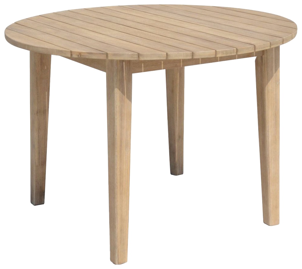 Gartentisch GARDEN PLEASURE "ARVADA", braun (holzfarben), B:110cm H:75cm T:110cm, Tische Image