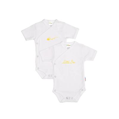 Body LILIPUT Gr. 50/56, EURO-Größen, weiß Baby Bodies mit süßem Front-Print