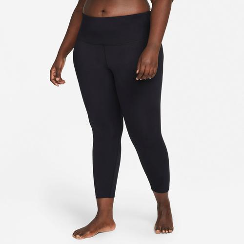 „Yogatights NIKE „“Yoga Dri-FIT Women’s High-Rise / Leggings (Plus Size)““ Gr. 2X (52/54), N-Gr, schwarz (black, iron grey) Damen Hosen Yogahosen“