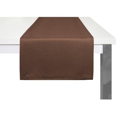 Tischläufer WIRTH "Neufahrn" Gr. 1, braun, B:40cm L:150cm, Kunstfaser, Tischdecken Image