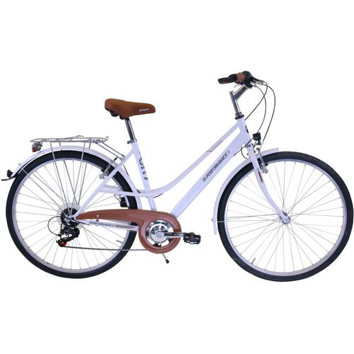 Trekkingrad PERFORMANCE Fahrräder Gr. 50 cm, 28 Zoll (71,12 cm), weiß Trekkingräder