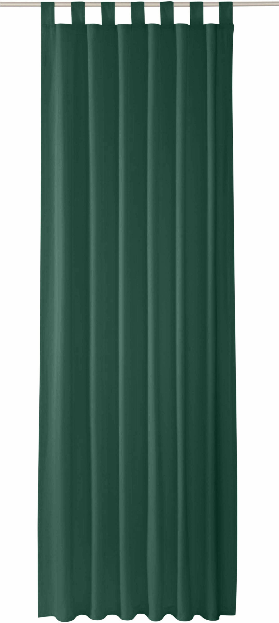 Vorhang TOM TAILOR HOME "Dove", grün (flaschengrün), B:140cm H:255cm, Baumwolle, Gardinen, blickdicht