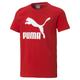 T-Shirt PUMA "Classics B Jungen" Gr. 140, rot (high risk red) Kinder Shirts T-Shirts