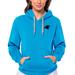 Women's Antigua Blue Carolina Panthers Victory Pullover Hoodie