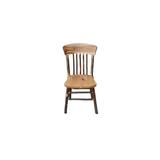Loon Peak® Wyton Solid Wood Windsor Back Side Chair Wood in Brown | 36 H x 18 W x 18 D in | Wayfair 54EA099C10634247893EA2567F7D4945