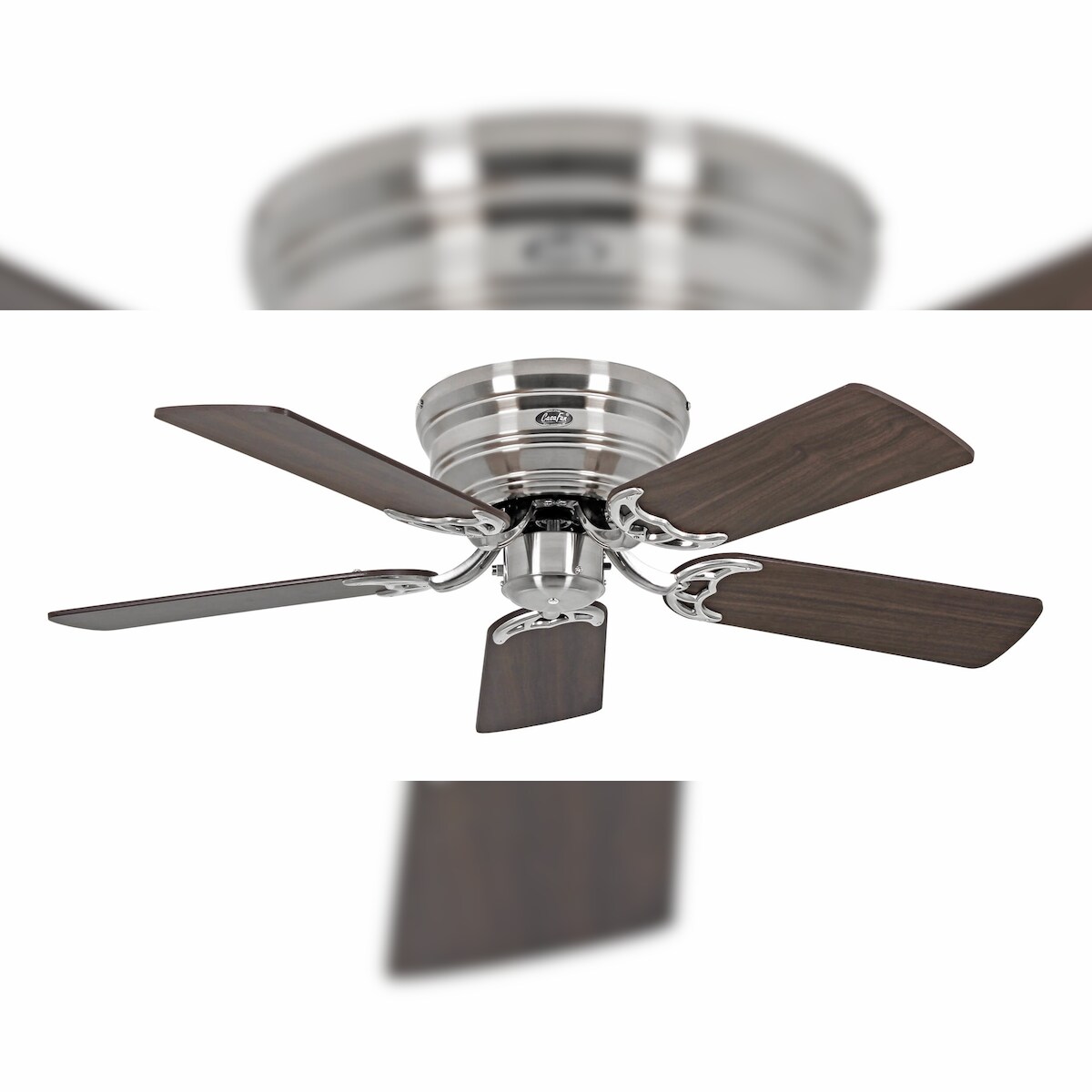 Casafan Deckenventilator Classic Flat III Chrom 103 103 Image