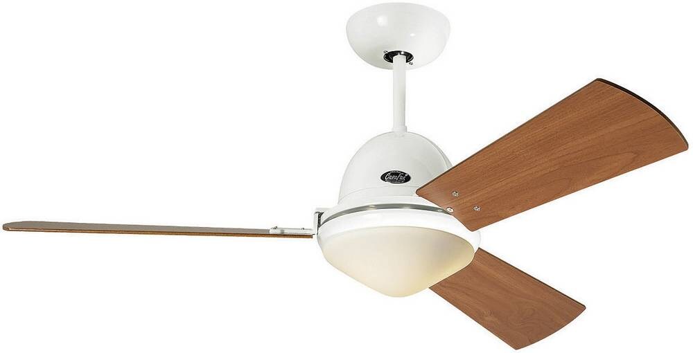 CasaFan Libeccio Deckenventilator (Ø) 142 cm Flügelfarbe: Kirschbaum, Ahorn, Grau, Weiß Gehäusefarb Image