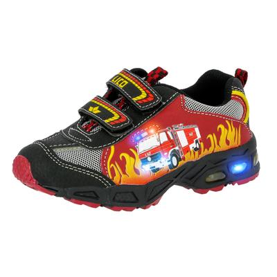 Sneaker LICO "Kinderschuh Hot V Blinky", Kinder, Gr. 27, rot, Synthetik, Schuhe