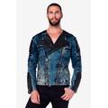 Jeansjacke CIPO & BAXX Gr. M, blau (dunkelblau, blau) Herren Jacken Übergangsjacken