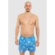 Boxershorts LOUSY LIVIN "2 Pack Avocado & Broccoli" Gr. S, 2 St., blau (blau, blau) Herren Unterhosen Boxershorts