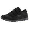 Sneaker KANGAROOS "K-BlueRun 701 B", Gr. 38, schwarz, Textil, sportlich, Schuhe, mit Klettverschluss