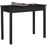 Schreibtisch INOSIGN Gava Tische Gr. B/H/T: 100 cm x 80 cm x 50 cm, schwarz (schwarz, schwarz, schwarz) Büroschreibtisch Holz-Schreibtische Schreibtisch Schreibtische Tisch