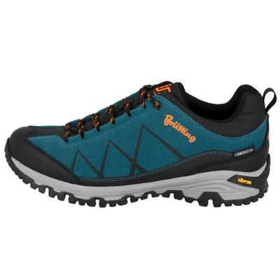 Wanderschuh BRÜTTING "Outdoorschuh Kansas", Gr. 40, grün, Synthetik, Schuhe