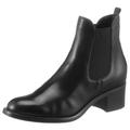 Chelseaboots TAMARIS Gr. 37, schwarz Damen Schuhe Schlupfstiefeletten