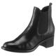 Chelseaboots TAMARIS Gr. 37, schwarz Damen Schuhe Schlupfstiefeletten