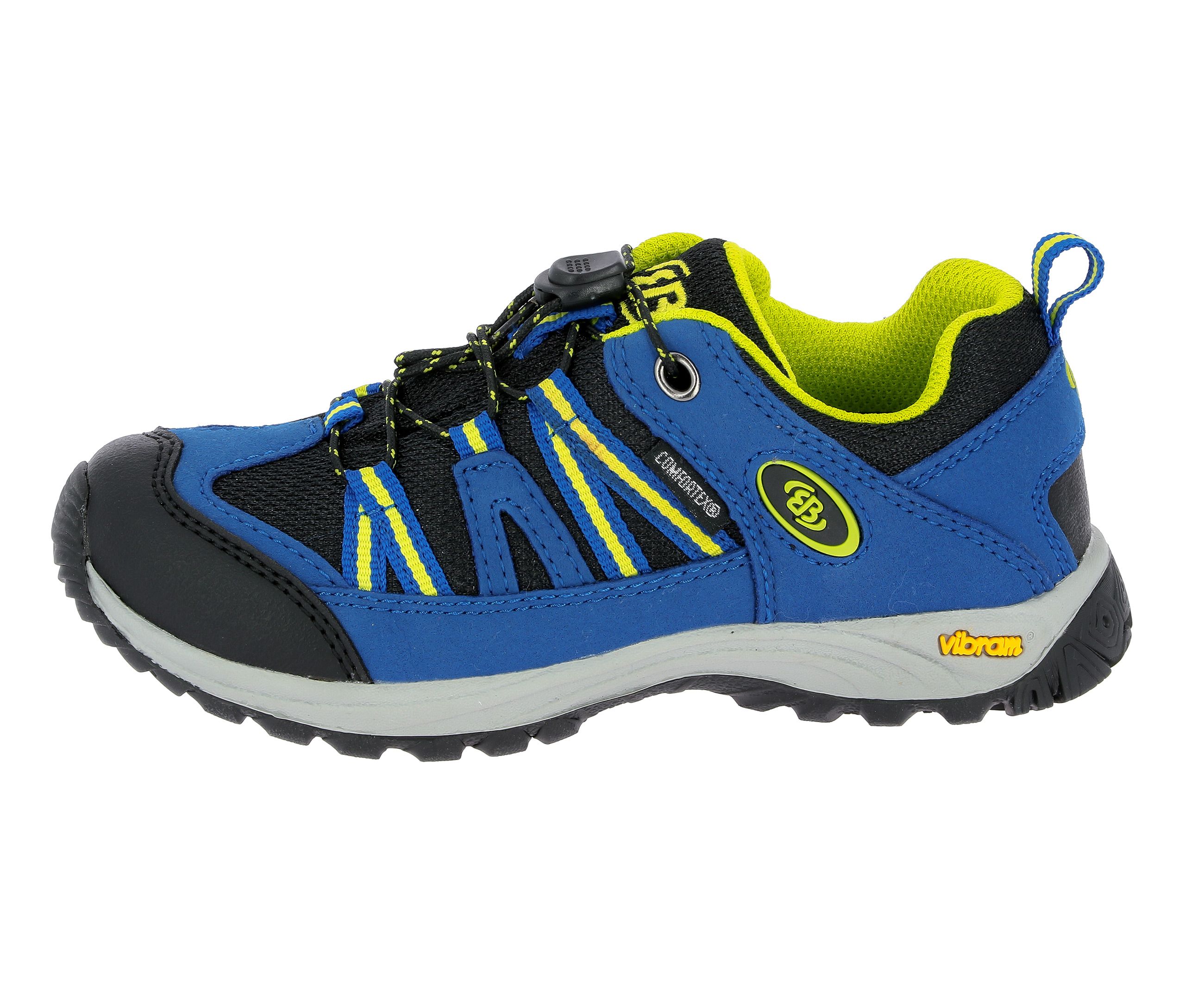 Outdoorschuh BRÜTTING "Outdoorschuh Ohio Low", Kinder, Gr. 35, blau, Synthetik, Schuhe Outdoorschuh