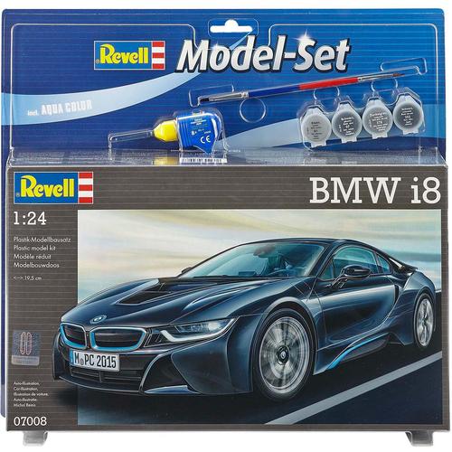 "Modellbausatz REVELL ""Model Set BMW i8"" Modellbausätze schwarz Kinder Autos, Eisenbahn Modellbau Modellbausätze Made in Europe"