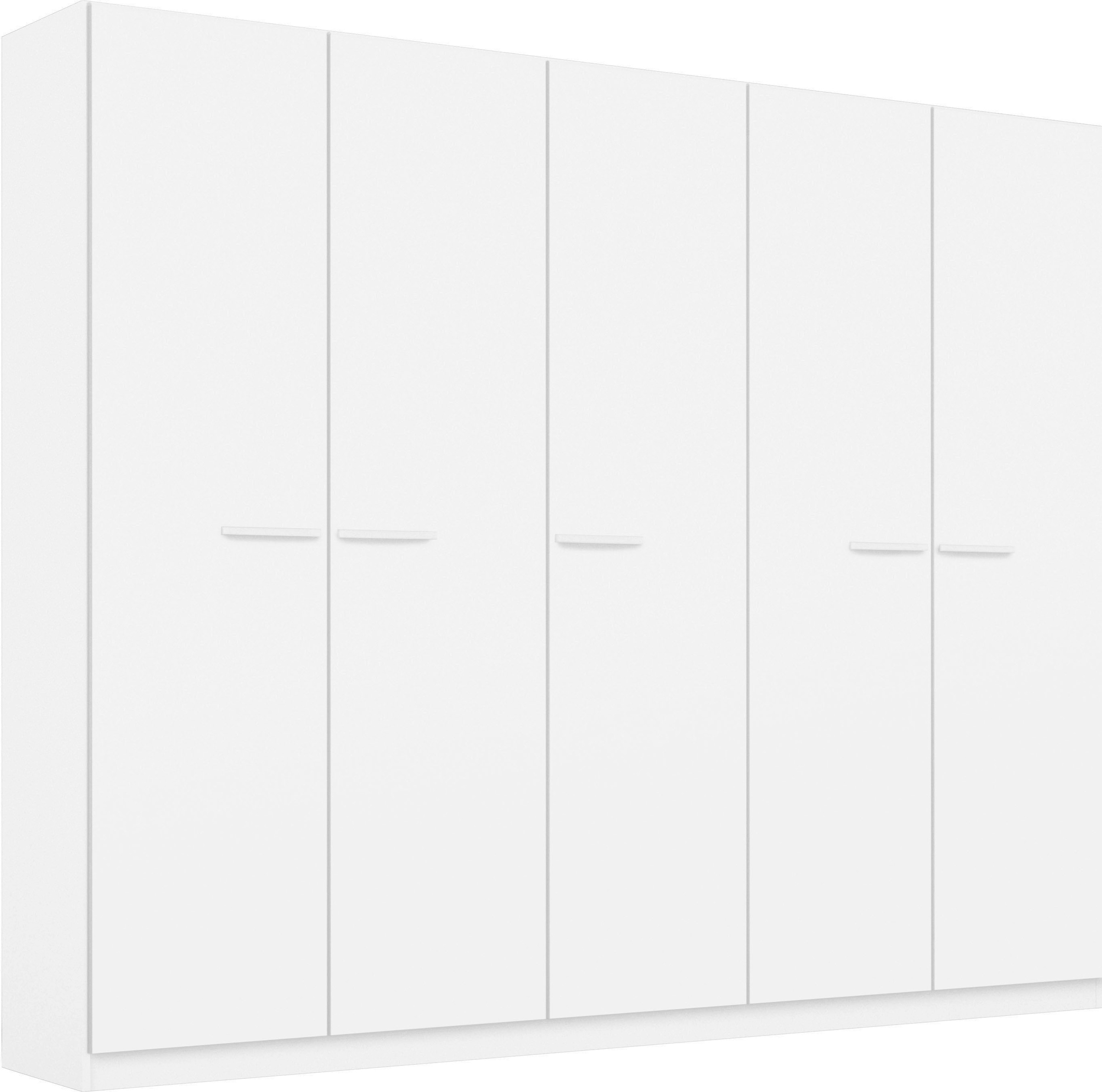 Drehtürenschrank RAUCH "Kleiderschrank Schrank Garderobe TOPSELLER OTELI inkl. Inneneinteilung", weiß (alpinweiß), B:226cm H:229cm T:54cm, Holzwerkstoff, Schränke, Drehtürenschrank, mit zusätzlichen Einlegeböden, optional mit Spiegel MADE IN...