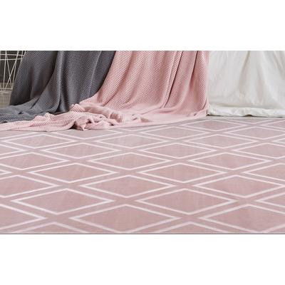 Teppich ARTE ESPINA "Monroe 300" Gr. 2, rosa, B:80cm H:7mm L:150cm, Kunstfaser, Teppiche, besonders weich durch Microfaser, Wohnzimmer Image