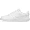 Sneaker NIKE SPORTSWEAR "COURT VISION LOW NEXT NATURE", Gr. 44, weiß (weiß, weiß, weiß), Synthetik, sportlich, Schuhe, inspiriert vom Design des Nike Air Force