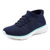 Sneaker LASCANA, Damen, Gr. 38, blau (marine), Obermaterial: 100% Textilmaterial. Futter: 100% Textilmaterial. Decksohle: 100% Textilmaterial. Laufsohle: 100% Synthetik, unifarben, sportlich, Schuhe Slip-on-Sneaker, Slipper, Halbschuh, ultraleicht...