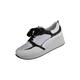 Schnürschuh LEI BY TESSAMINO "Nala" Gr. 41, schwarz-weiß (schwarz, weiß) Damen Schuhe Classic Schnürschuhe